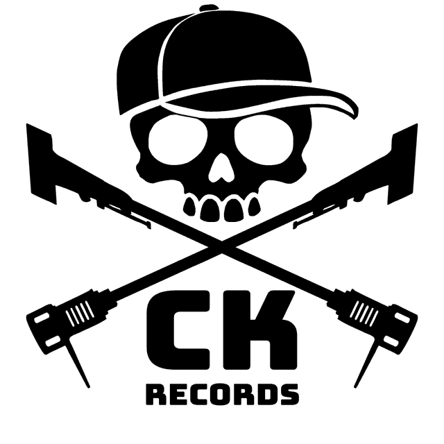 CK Records Logo in Black